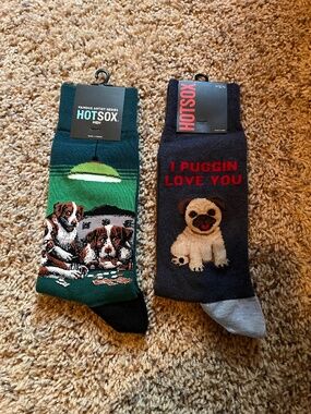 2 pairs of Hotsox for men